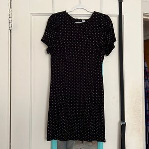 Black Polkadot Dress